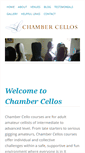 Mobile Screenshot of chambercellos.co.uk
